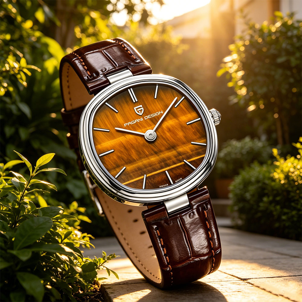 Women'S Fashion Quartz Watch - PAGANI DESIGN 2026 นาฬิกาควอทซ์ใหม่ แบรนด์ดัง นาฬิกากันน้ำ