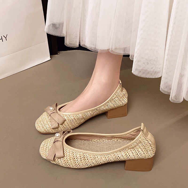Women'S Fashion Quick Delivery - รองเท้าสบายๆหรูหราสําหรับผู้หญิง 2025 Kawaiiผู้หญิงฤดูร้อนรองเท้าแบนน่ารักElegan Quickการจัดส่งแนวโน้ม