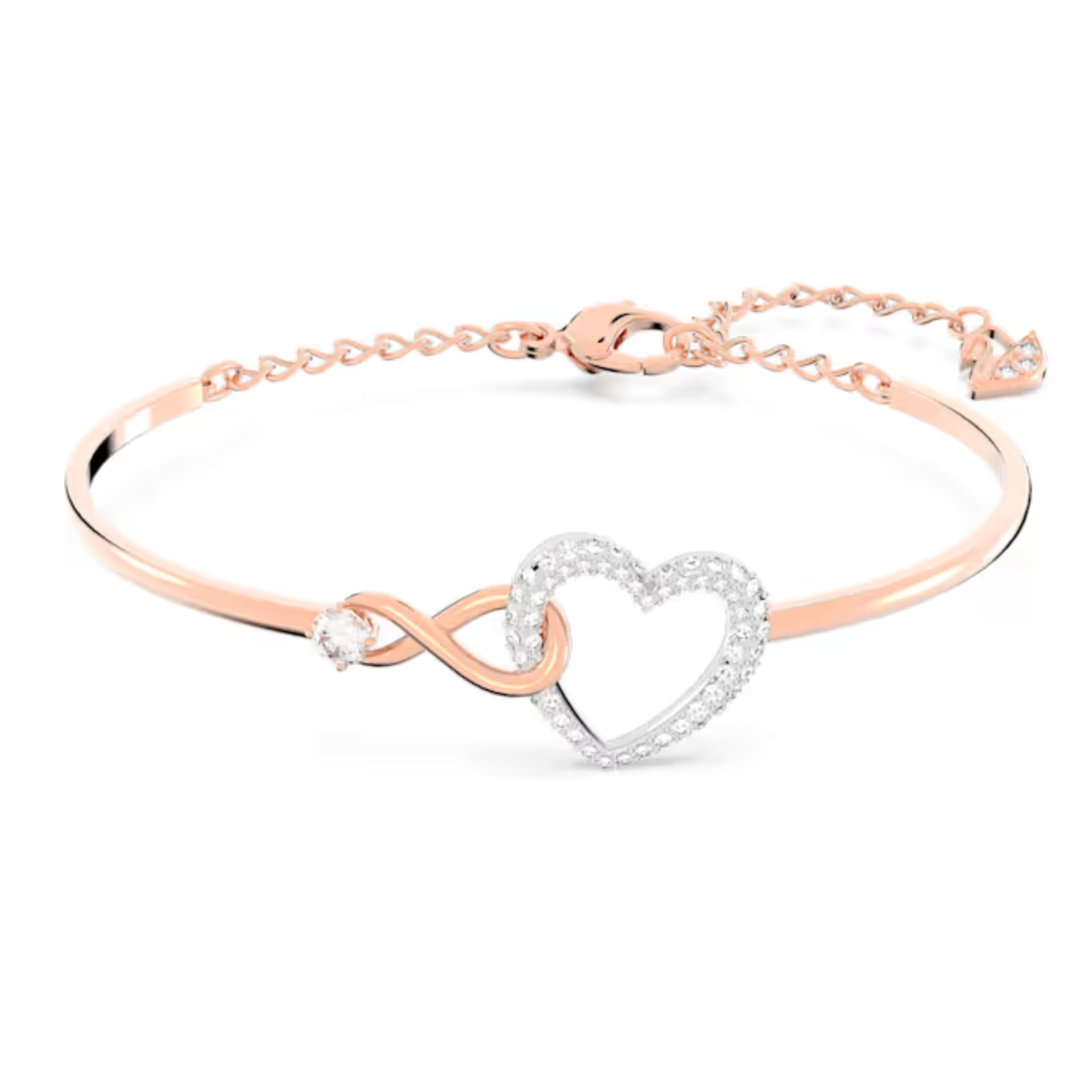Women'S Fashion Labels - แฟชั่นฉลากส่วนตัว Silver Rose Gold โรเดียมโทนเสร็จสิ้นคริสตัลใส Infinity