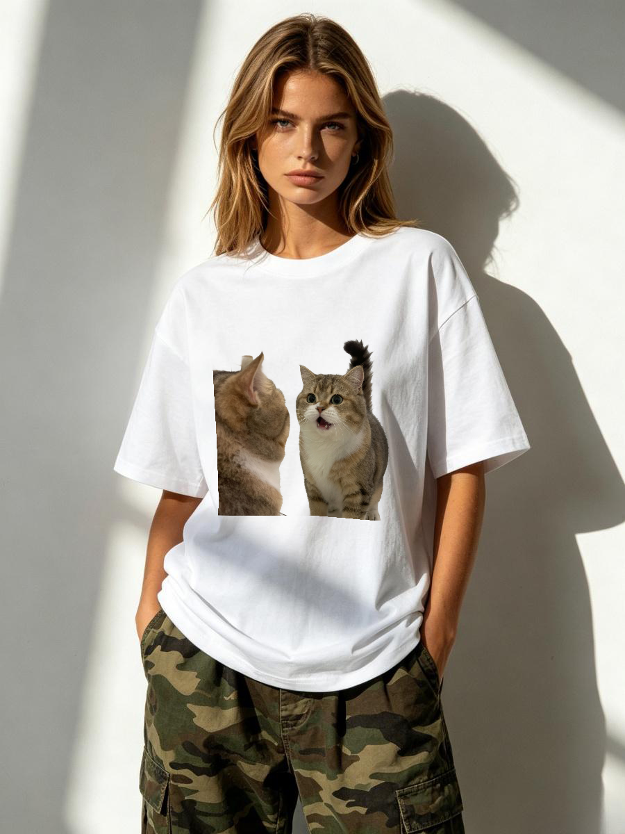 Women'S Fashion Quick Delivery - เสื้อยืด จัดส่งรวดเร็ว สวมใส่สบาย ลำลอง ใส่ได้ทุกวัน ใส่ทำงานได้