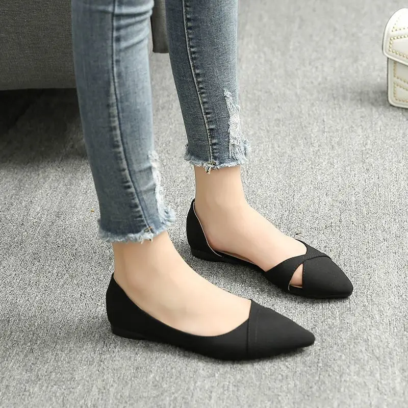Women'S Fashion Quick Delivery - รองเท้าส้นเตี้ยสตรีไม่ลื่นเก๋และสง่างามสําหรับผู้หญิงมีสไตล์แฟชั่นคุณภาพสูง Beau วันนี้ขายส่งจัดส่งด่วนลดราคา
