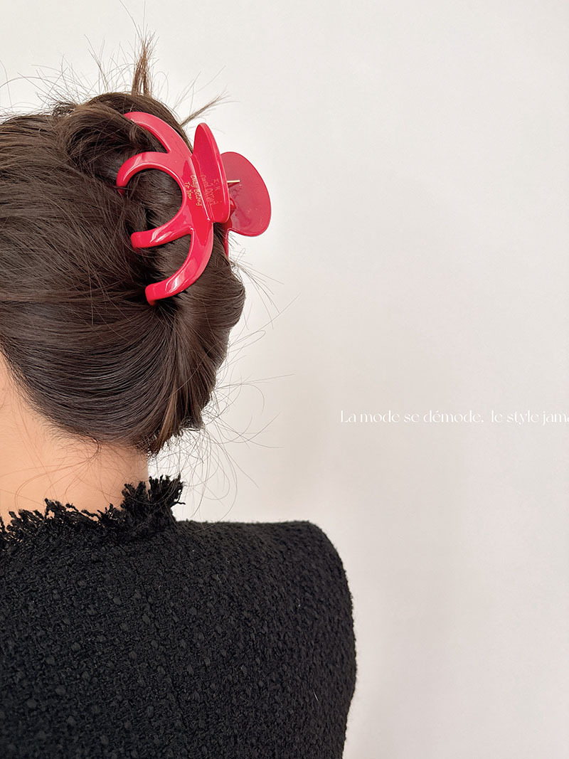 ใหม่ปีสีแดงคลิปหนีบผมตัวใหญ่กิ - Women'S Fashion Labels บทวิจารณ์และราคา