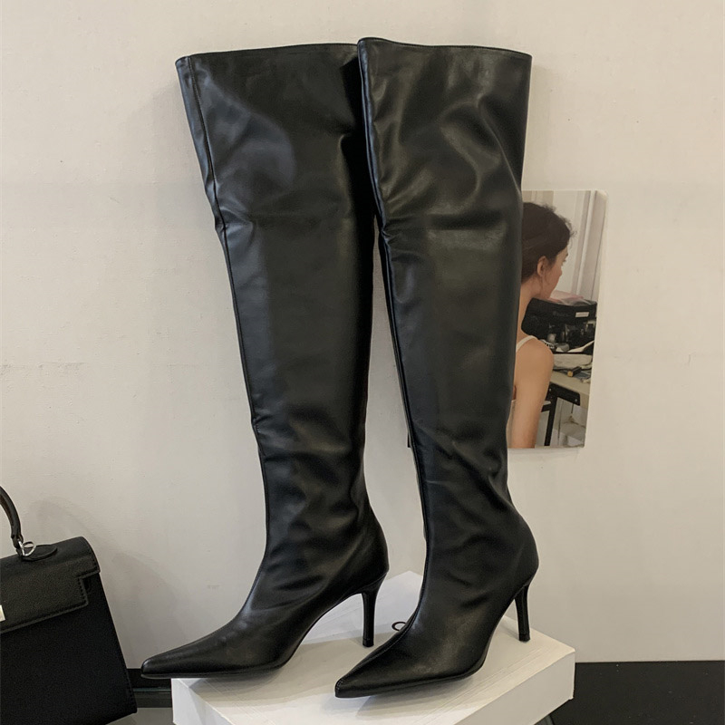 รองเท้าบูทผู้หญิง Eilyken รุ่น - Women'S Fashion Leather Boots บทวิจารณ์และราคา