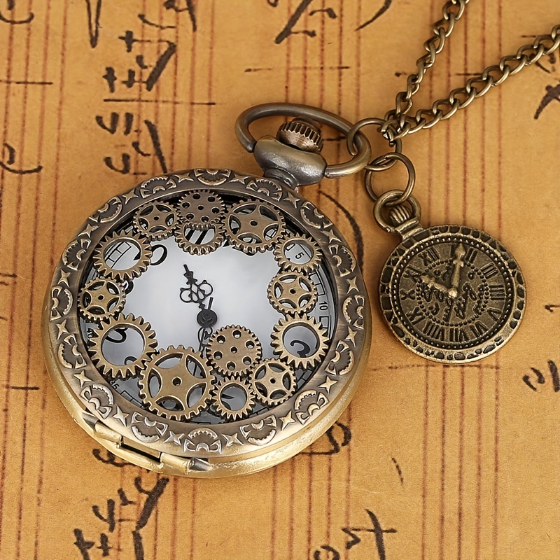 นาฬิกาพกควอตซ์วินเทจสุ่มแบบ 1  - Women'S Fashion Quartz Watch บทวิจารณ์และราคา