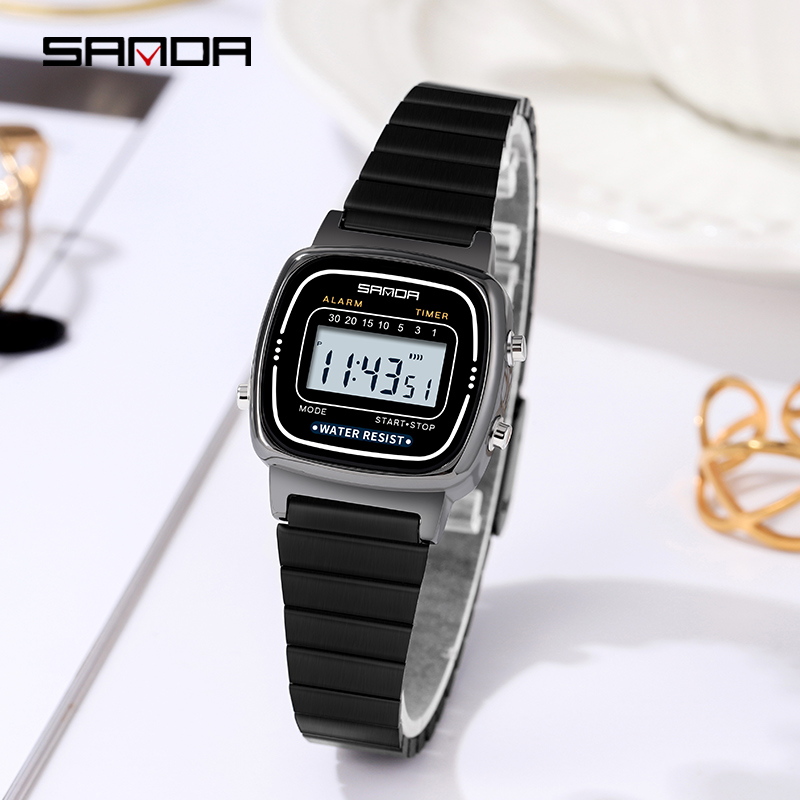 Sanda นาฬิกาดิจิตอล LED สำหรับ - Women Fashion Zone บทวิจารณ์และราคา