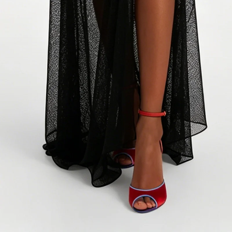 รองเท้าส้นสูงแบบเปิดนิ้วเท้า ส - Women Fashion Nova บทวิจารณ์และราคา