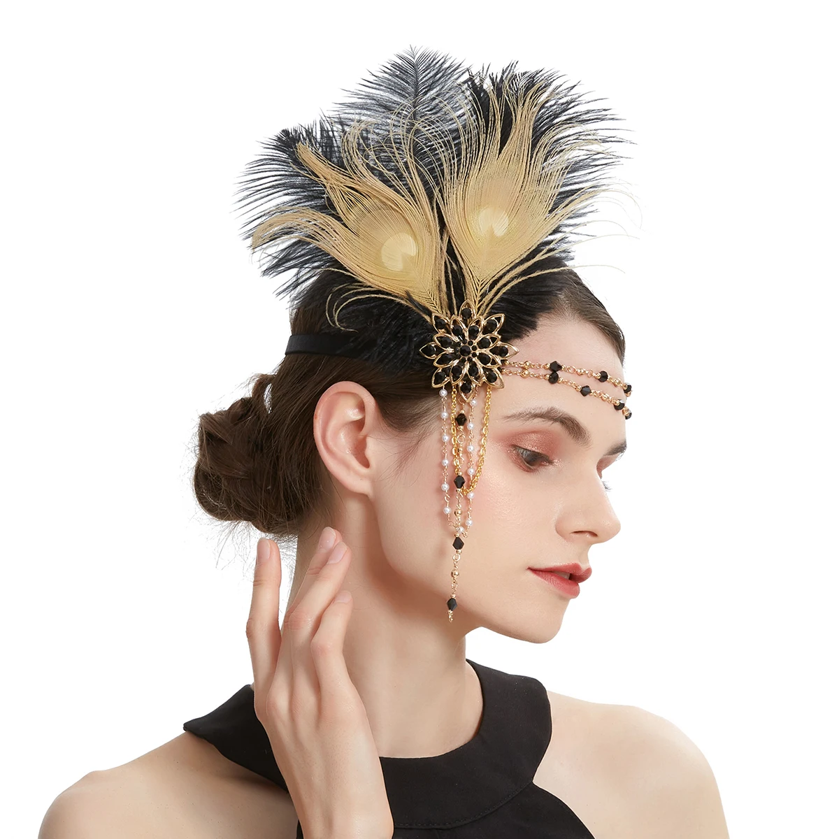 Rhinestone HairBand 1920s Vint - Women'S Fashion In The 1920S บทวิจารณ์และราคา