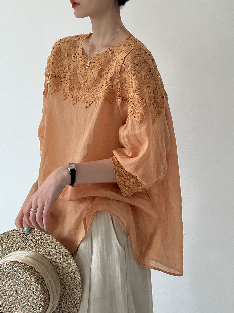 เสื้อผู้หญิงฤดูร้อนปี 2026 ผ้า - Women Fashion Blouse บทวิจารณ์และราคา