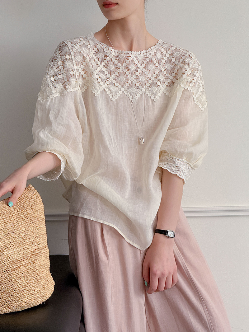 เสื้อผู้หญิงฤดูร้อนปี 2026 ผ้า - Women Fashion Blouse บทวิจารณ์และราคา