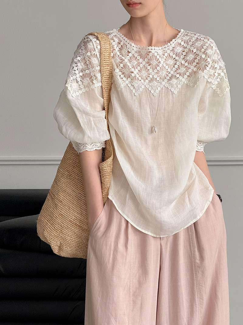 เสื้อผู้หญิงฤดูร้อนปี 2026 ผ้า - Women Fashion Blouse บทวิจารณ์และราคา