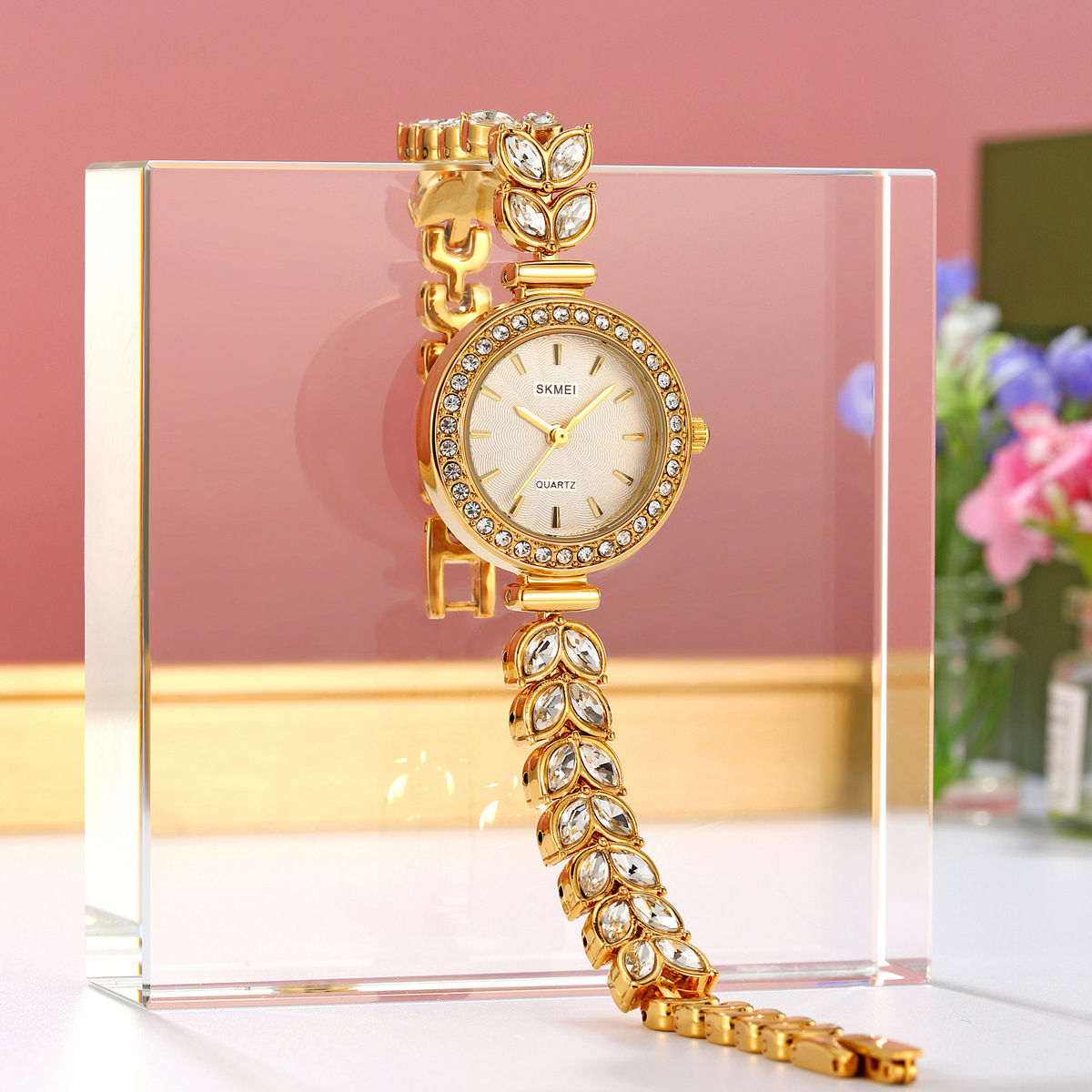 นาฬิกาควอตซ์ Lady Diamond รุ่น - Women'S Fashion Quartz Watch บทวิจารณ์และราคา