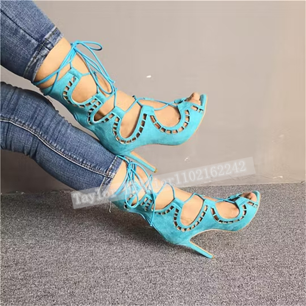 รองเท้าส้นสูงแบบเปิดนิ้วเท้าสี - Women'S Fashion Leather Boots บทวิจารณ์และราคา