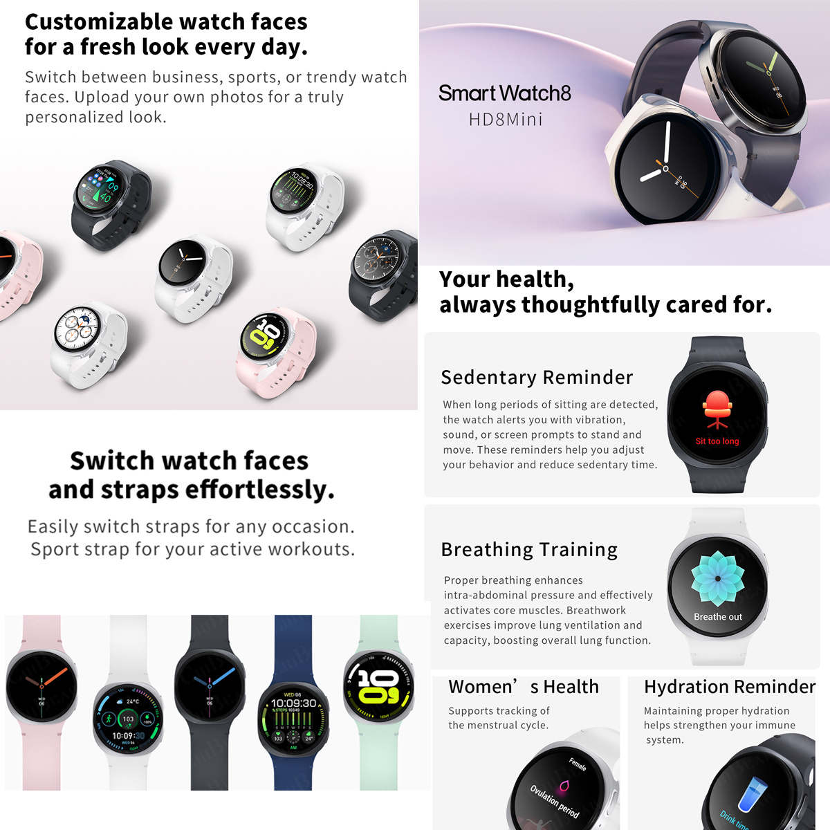 2026 นาฬิกาใหม่ 8 มินิ GPS ติด - Women Fashion Zone บทวิจารณ์และราคา