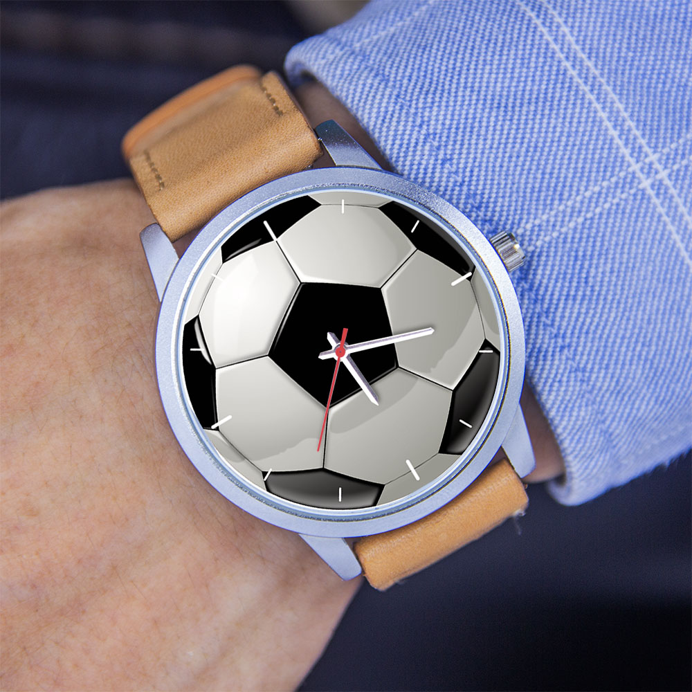 นาฬิกาข้อมือดีไซน์ฟุตบอล แฟนบอ - Women'S Fashion Quartz Watch บทวิจารณ์และราคา