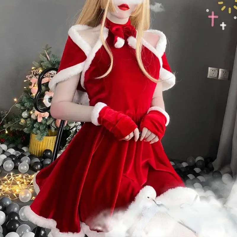 คริสต์มาสคอสเพลย์เครื่องแต่งกา - Women Fashion Reddit บทวิจารณ์และราคา