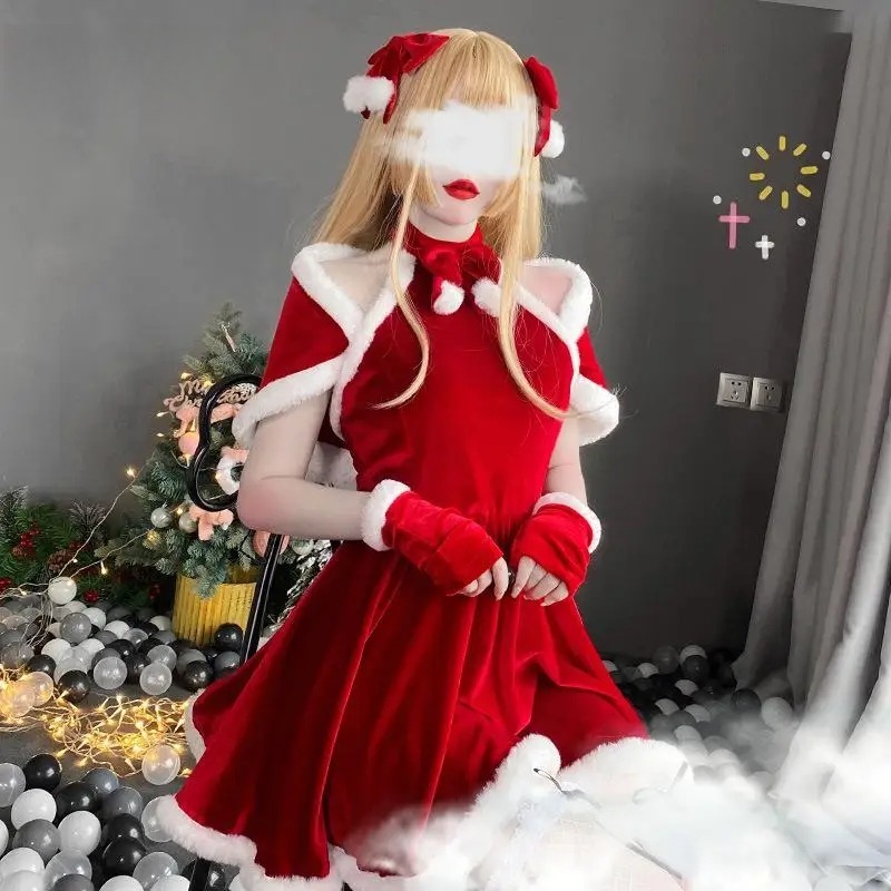 คริสต์มาสคอสเพลย์เครื่องแต่งกา - Women Fashion Reddit บทวิจารณ์และราคา