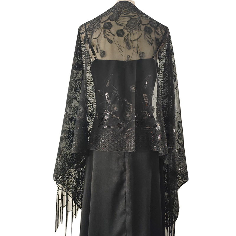 เลื่อม Cape ชุดราตรี Shawls แล - Women'S Fashion In The 1920S บทวิจารณ์และราคา