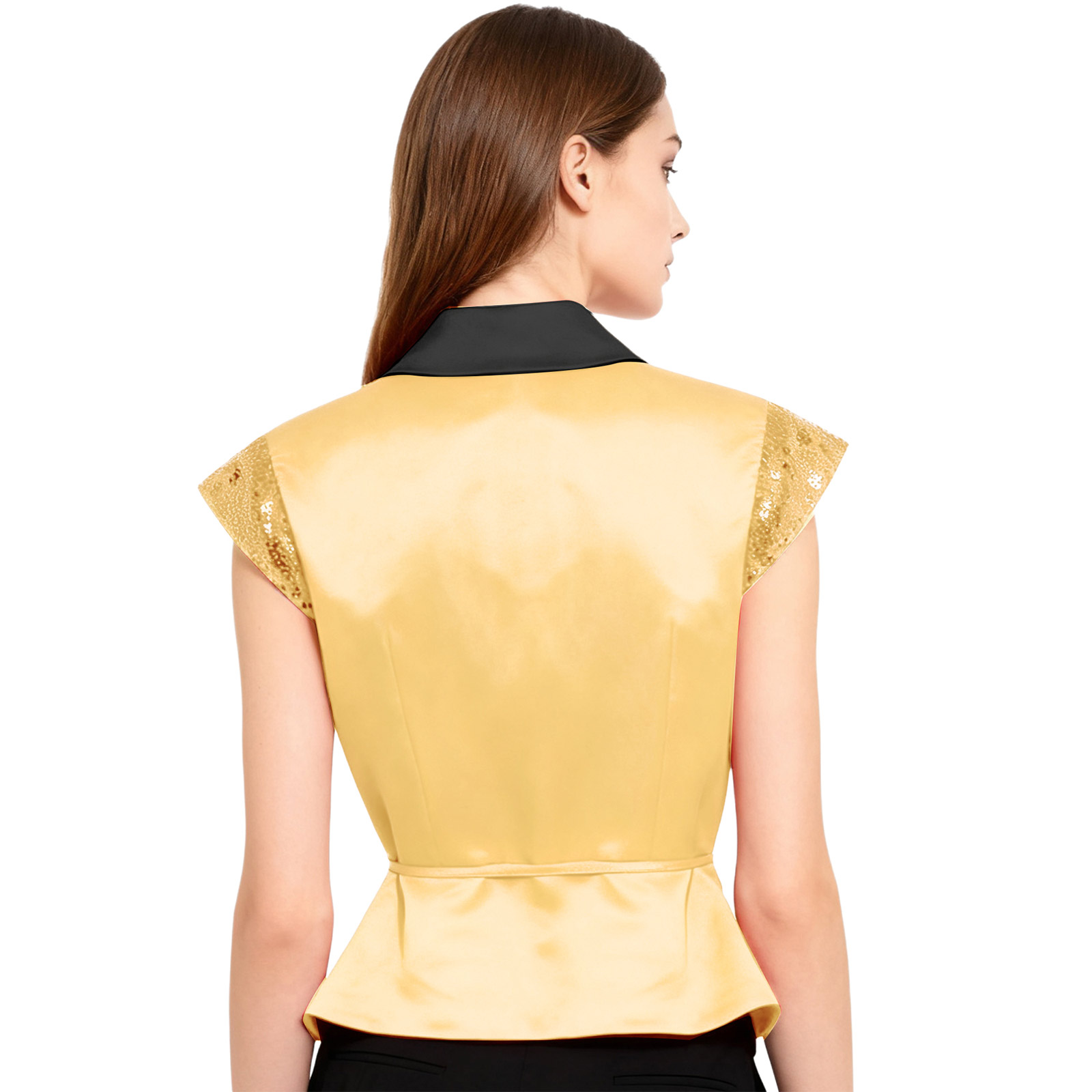 เสื้อกั๊กปักเลื่อมสำหรับผู้หญิ - Women'S Fashion Labels บทวิจารณ์และราคา