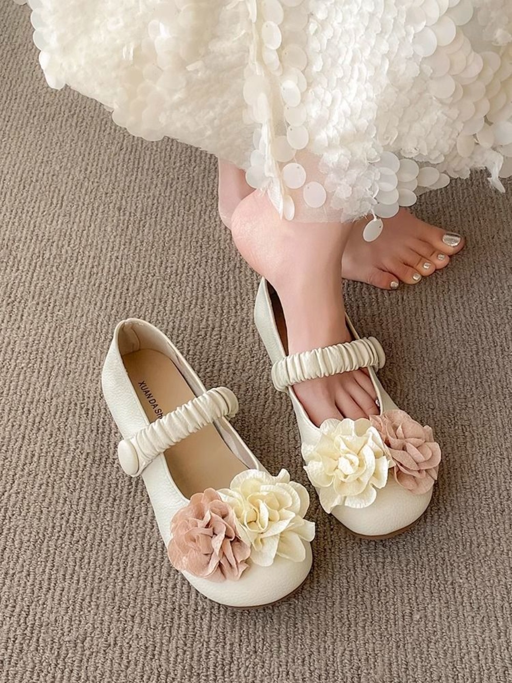 น่ารักรอบToe Mary Janeผู้หญิงร - Women'S Fashion Quick Delivery บทวิจารณ์และราคา