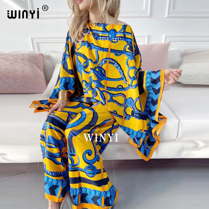 แอฟริกา2ชิ้นชุด Bohemian พิมพ์ - Women Fashion Over 50 บทวิจารณ์และราคา