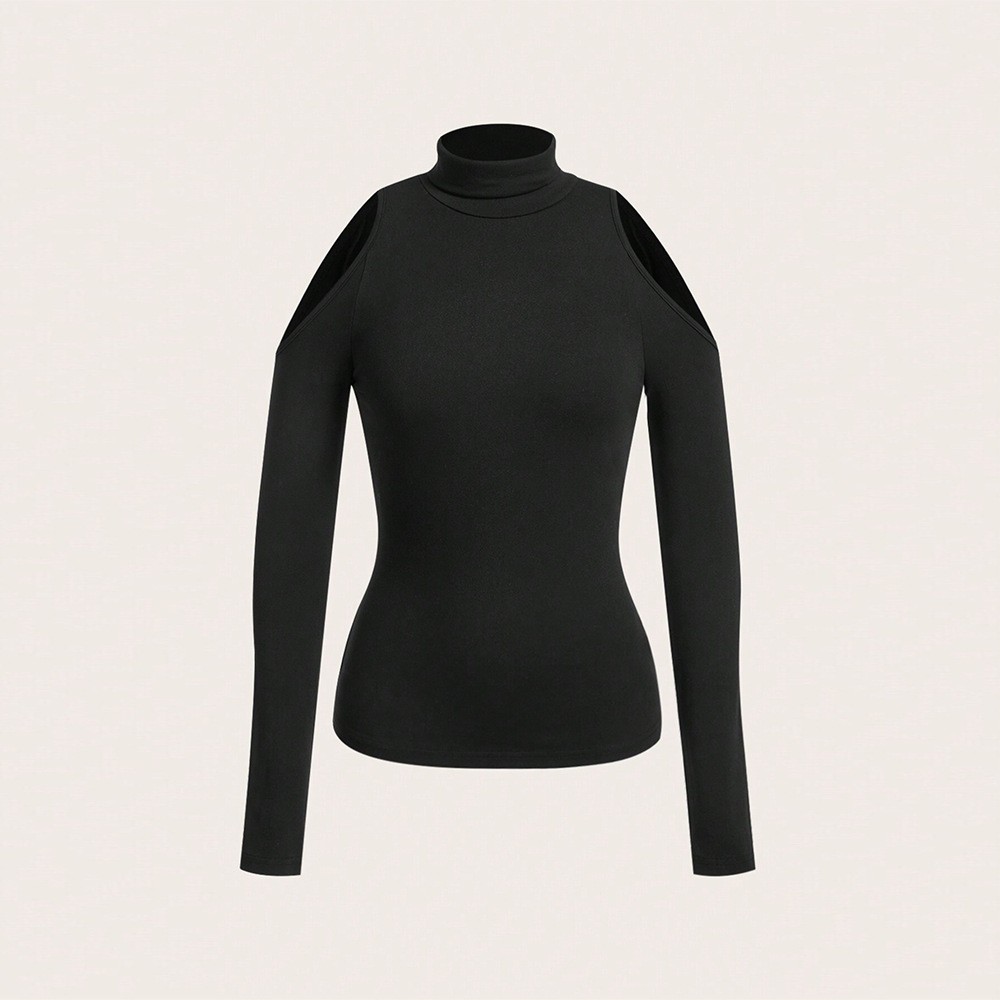 เสื้อผู้หญิงแบบหรูหรา คอเต่า แ - Women Fashion Blouse บทวิจารณ์และราคา
