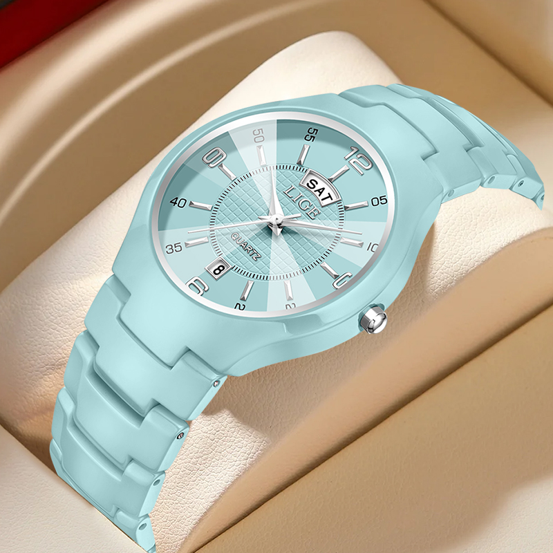 LIGE หรูหราสง่างามควอตซ์นาฬิกา - Women'S Fashion Quartz Watch บทวิจารณ์และราคา