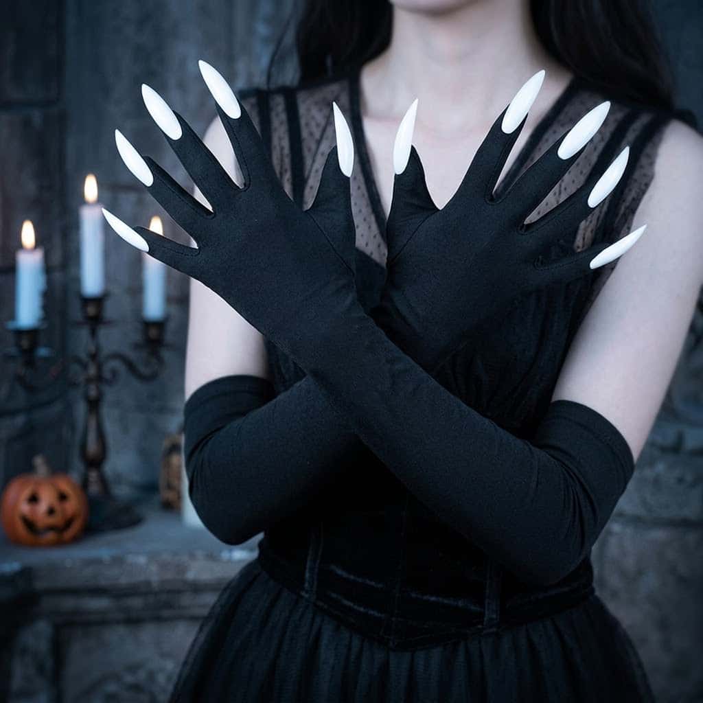 2026 ถุงมือยาวสไตล์กอธิค Y2K ล - Women Fashion Gloves บทวิจารณ์และราคา