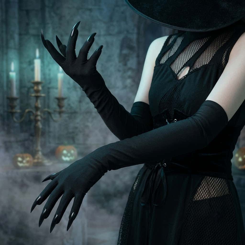 2026 ถุงมือยาวสไตล์กอธิค Y2K ล - Women Fashion Gloves บทวิจารณ์และราคา