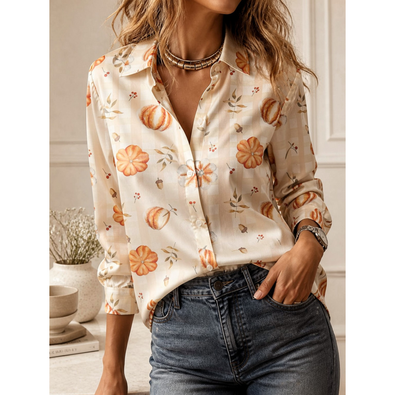 เสื้อเชิ้ตแฟชั่นปี 2026 ปกเสื้ - Women Fashion Blouse บทวิจารณ์และราคา