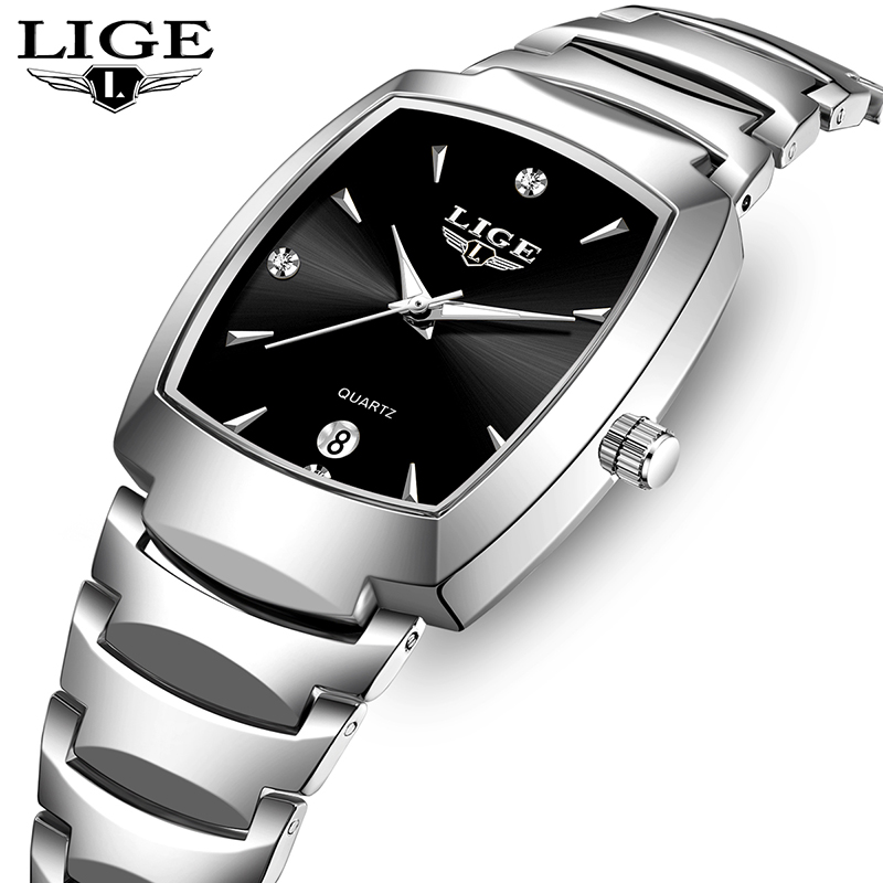 LIGE นาฬิกาผู้หญิงธุรกิจหรูหรา - Women'S Fashion Quartz Watch บทวิจารณ์และราคา