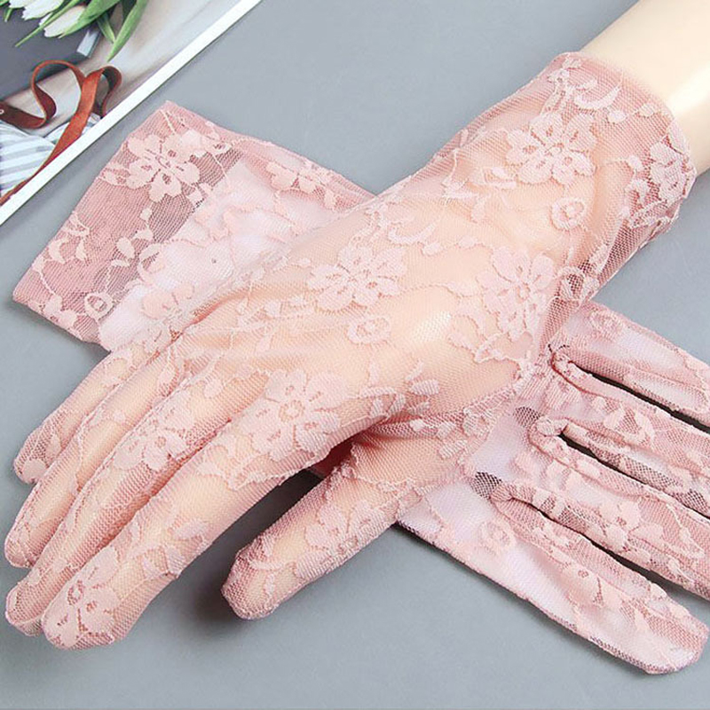 ถุงมือสตรีฤดูร้อนลูกไม้สั้นBre - Women Fashion Gloves บทวิจารณ์และราคา