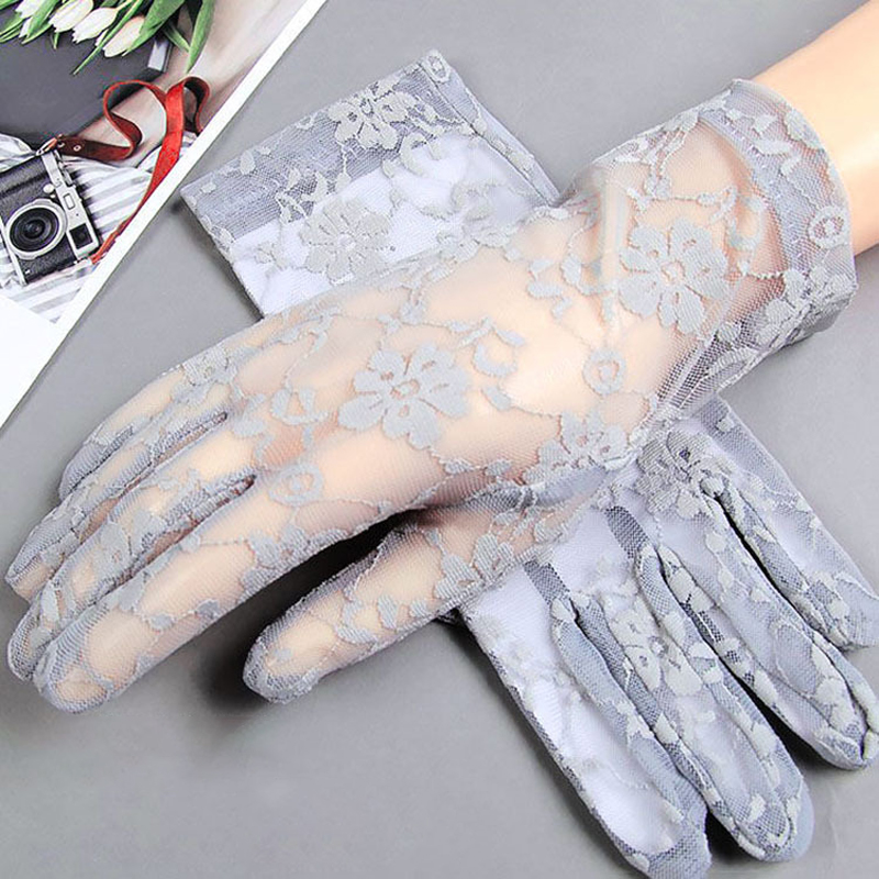 ถุงมือสตรีฤดูร้อนลูกไม้สั้นBre - Women Fashion Gloves บทวิจารณ์และราคา
