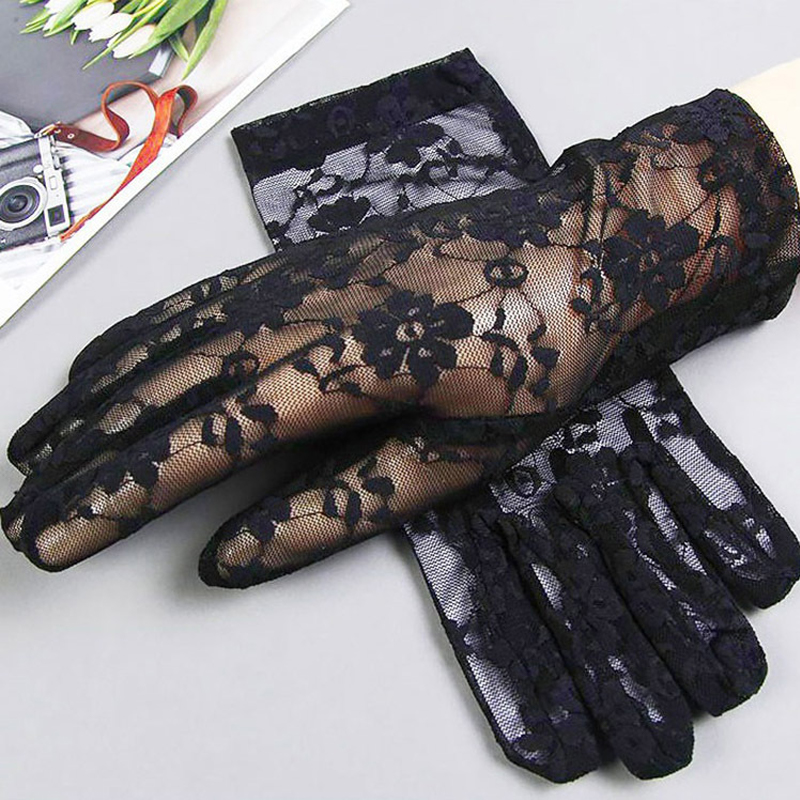 ถุงมือสตรีฤดูร้อนลูกไม้สั้นBre - Women Fashion Gloves บทวิจารณ์และราคา