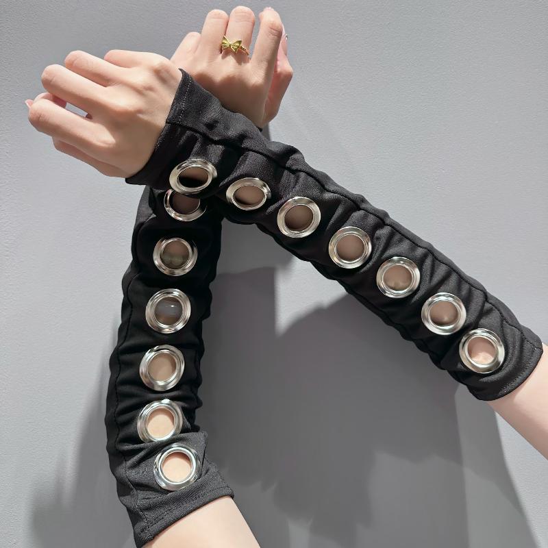 ถุงมือแฟชั่นสไตล์โกธิคพังก์ Y2 - Women Fashion Gloves บทวิจารณ์และราคา