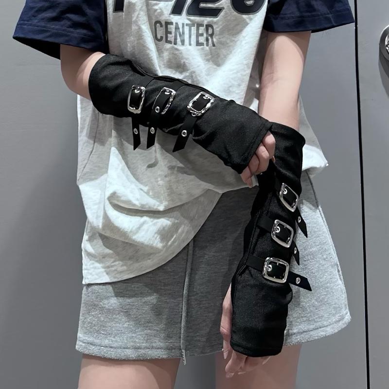 ถุงมือแฟชั่นสไตล์โกธิคพังก์ Y2 - Women Fashion Gloves บทวิจารณ์และราคา