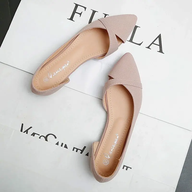 รองเท้าส้นเตี้ยสตรีไม่ลื่นเก๋แ - Women'S Fashion Quick Delivery บทวิจารณ์และราคา