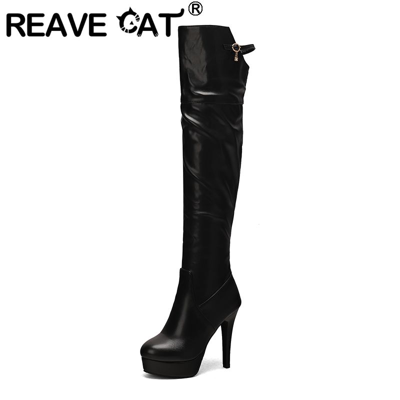 รองเท้าบูทสูงเหนือเข่า REAVE C - Women Fashion Over 50 บทวิจารณ์และราคา