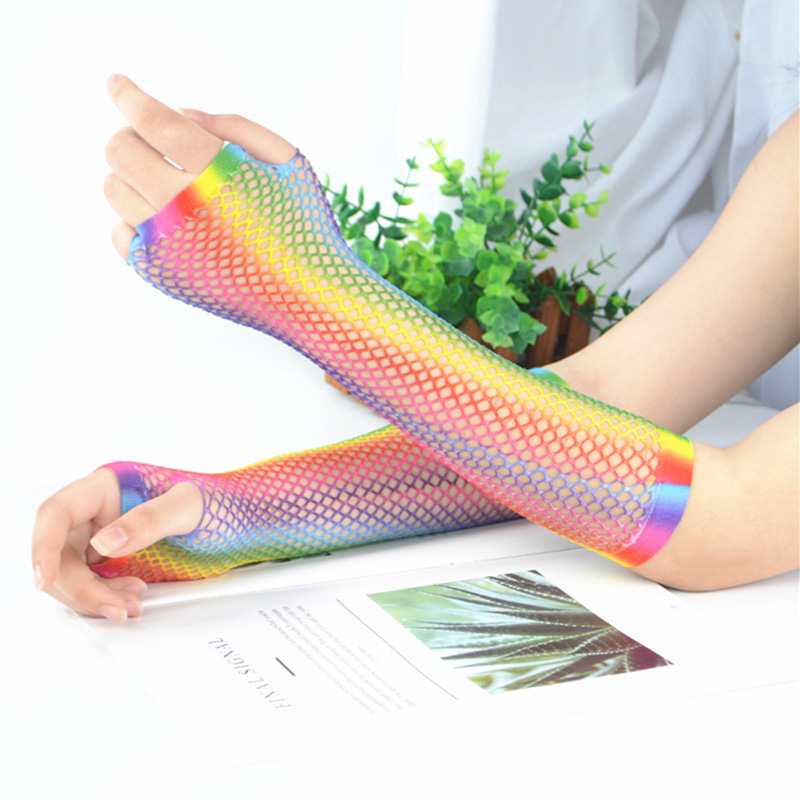 ถุงมือตาข่ายยาวสำหรับผู้หญิง 1 - Women Fashion Gloves บทวิจารณ์และราคา