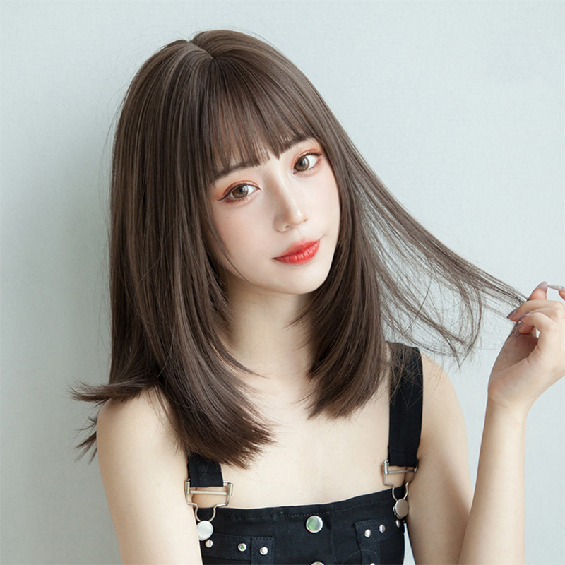 สไตล์เกาหลีต่อผมสังเคราะห์แฟชั - Women'S Young Fashion บทวิจารณ์และราคา
