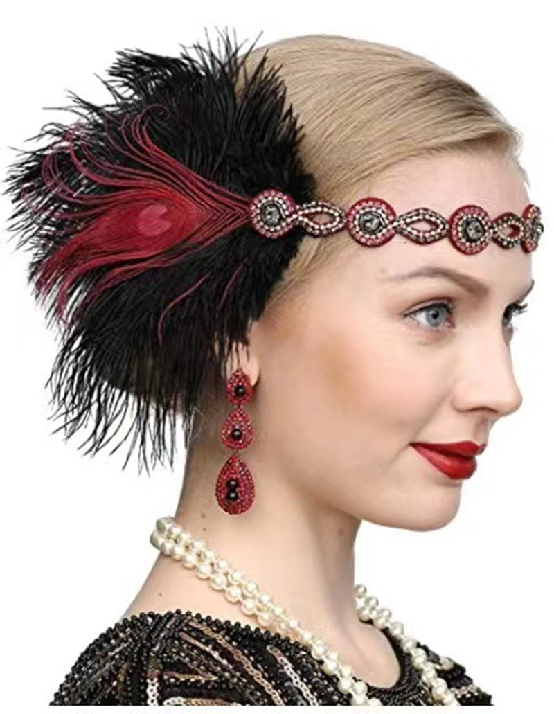 ที่คาดผมขนนกยูงแบบยืดหยุ่น, ที - Women'S Fashion In The 1920S บทวิจารณ์และราคา