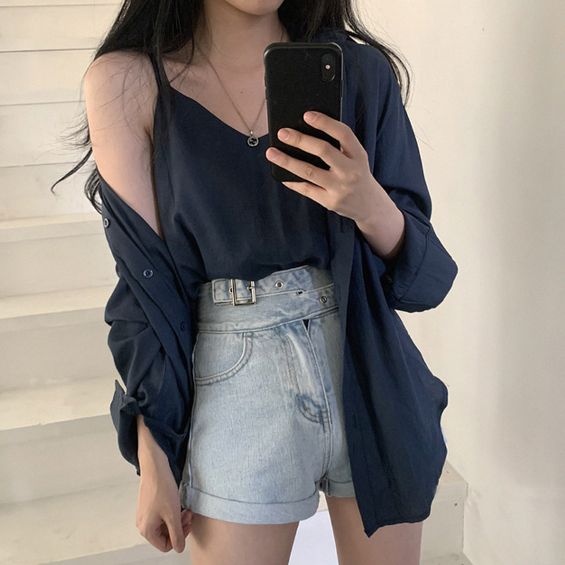 ชุดเซ็ตสองชิ้นเสื้อสายเดี่ยวสี - Women'S Young Fashion บทวิจารณ์และราคา