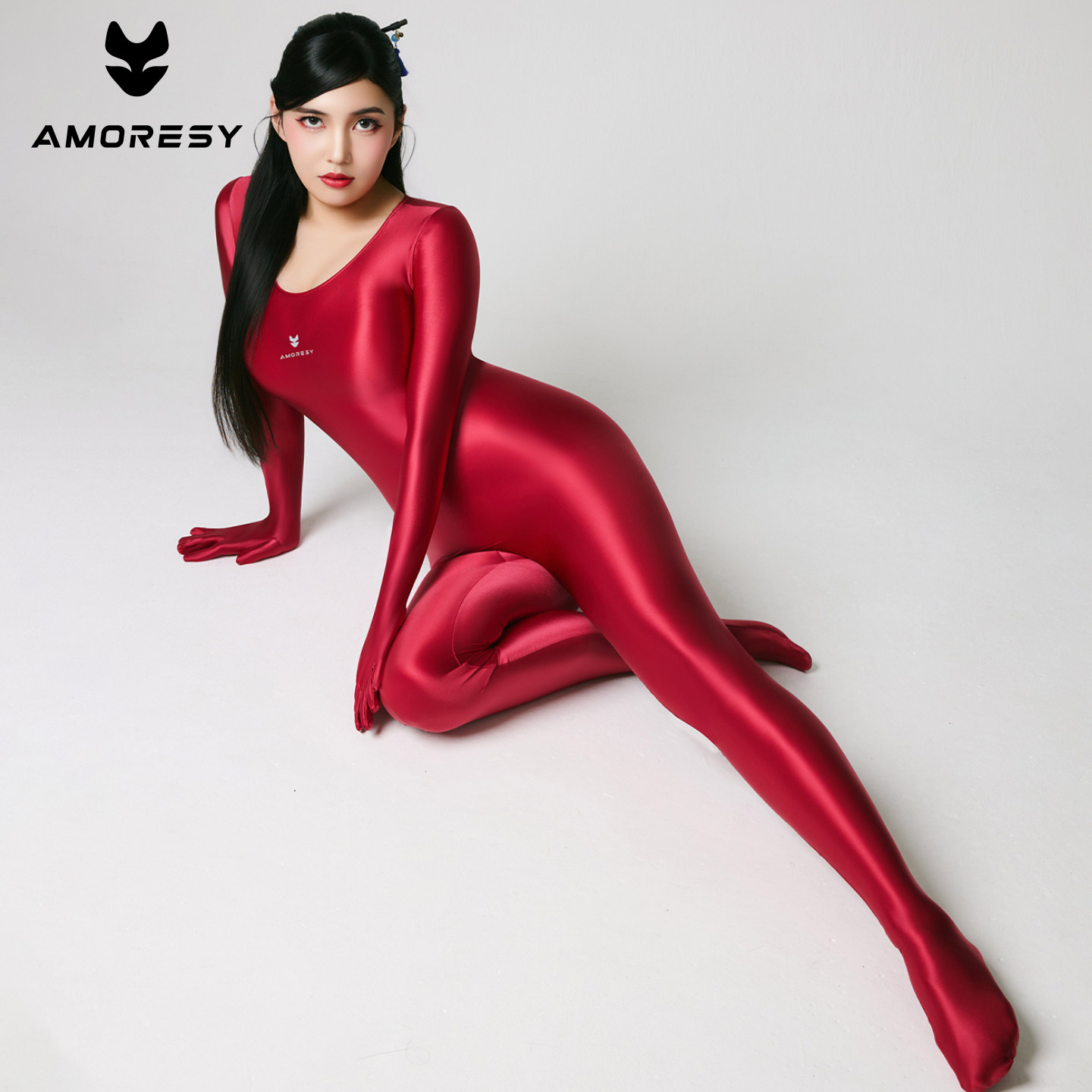 ชุดแคทสูทแบบเต็มตัว AMORESY สำ - Women Fashion Gloves บทวิจารณ์และราคา