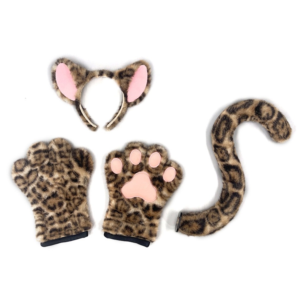 ที่คาดผมหูเสือดาว ที่คาดผมหาง  - Women Fashion Gloves บทวิจารณ์และราคา