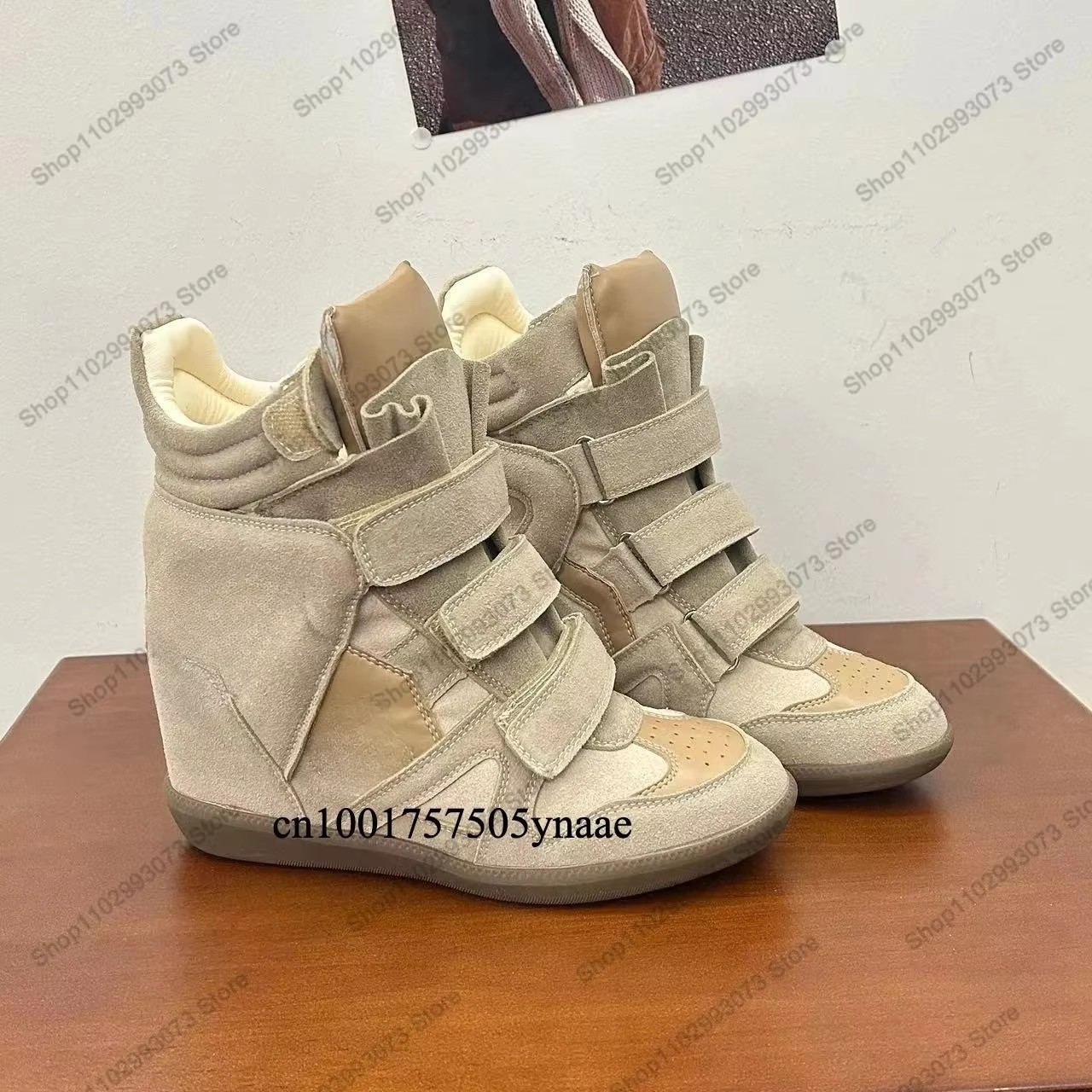 รองเท้าผ้าใบหุ้มข้อส้นลิ่มซ่อน - Women'S Fashion Leather Boots บทวิจารณ์และราคา
