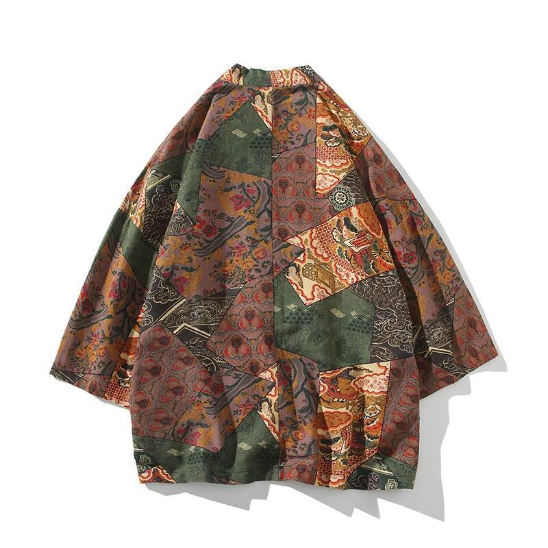 สไตล์ชาติพันธุ์พิมพ์ Yukata ผู - Women Fashion Blouse บทวิจารณ์และราคา